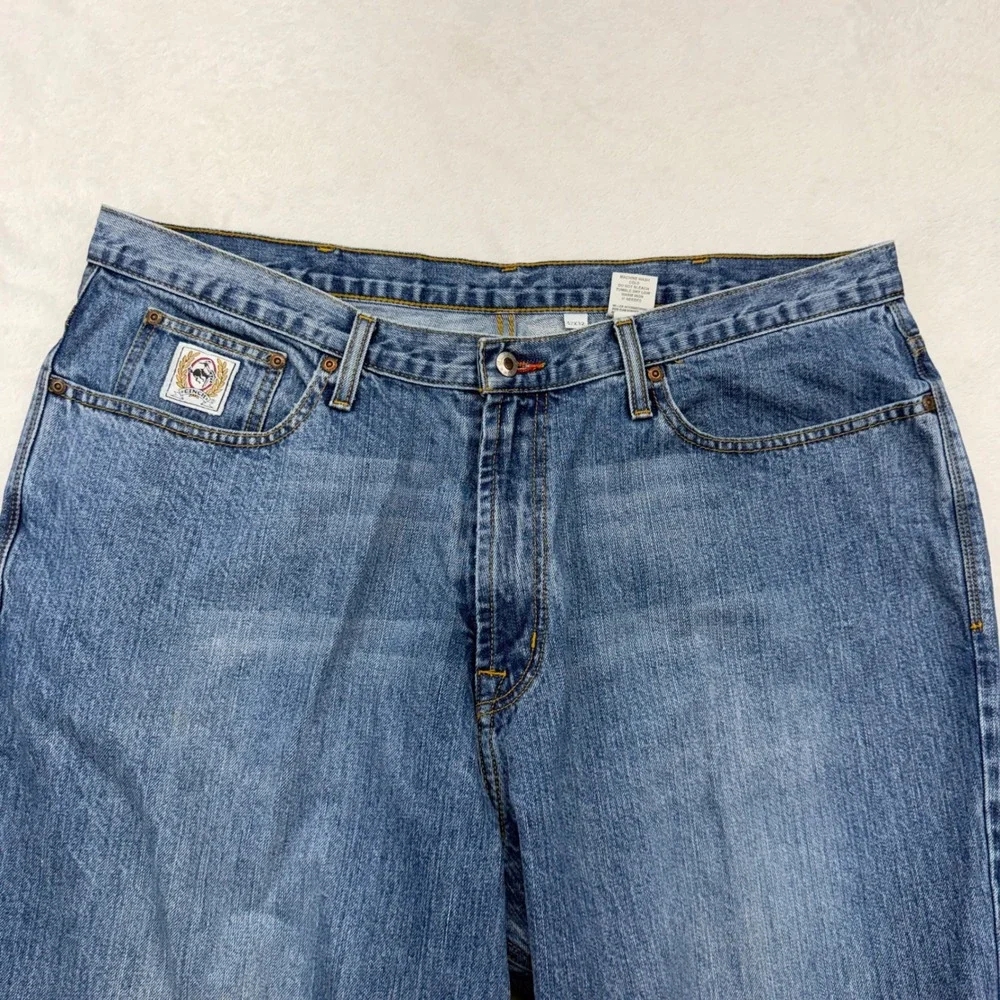 Cinch Jeans White Label Mens 42x32 Straight Leg Western Relaxed Denim MB92834003